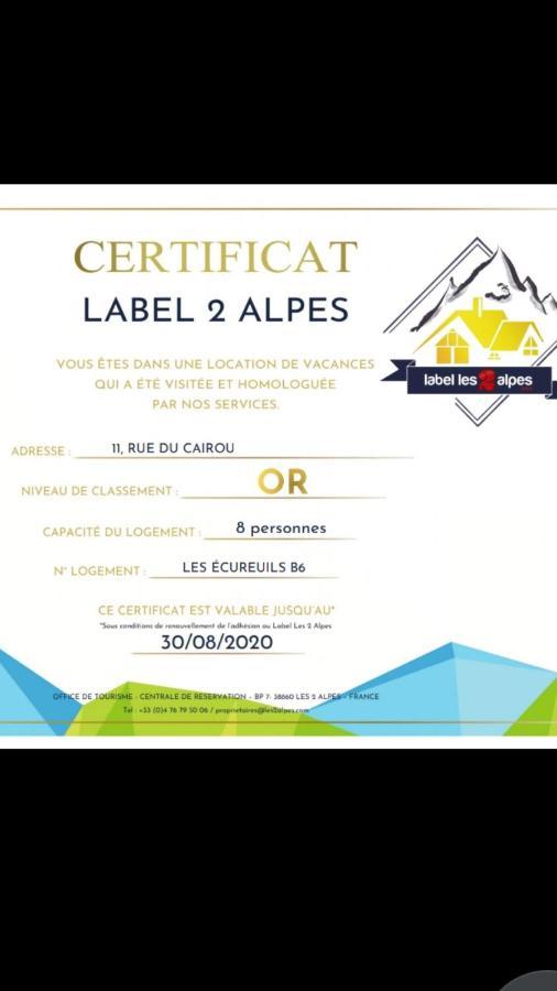 Centre 10Mn Pied Pistes Et Jandri 3S Vue Muzelle 8 Pers Wifi Apartment Les Deux Alpes Ngoại thất bức ảnh